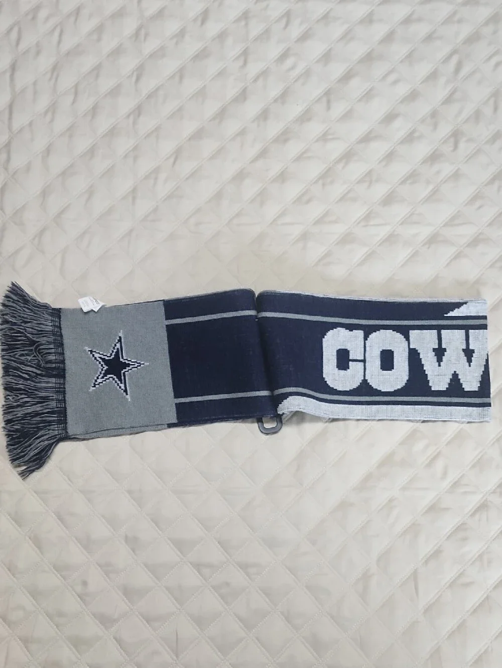 FOCO Forever Collectibles Navy & Light Dallas Cowboys Knit Scarf